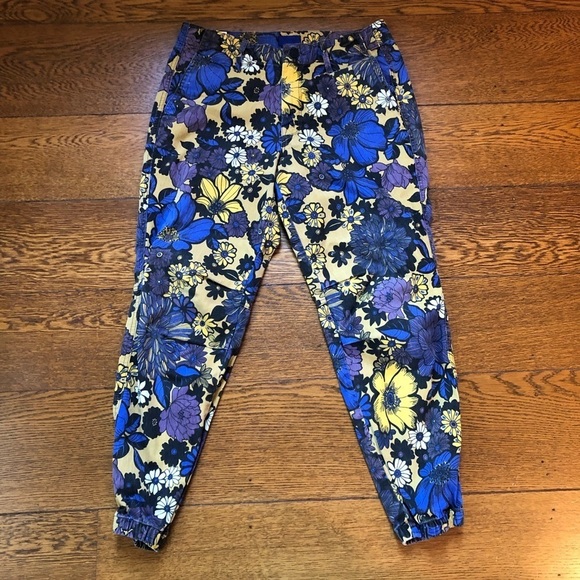 MOTHER No Zip Misfit in Oopsie Daisy Floral - Picture 1 of 9